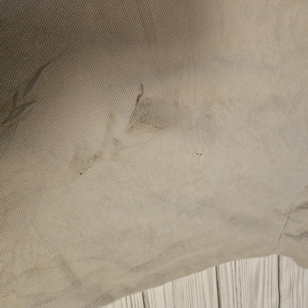 Polo Ralph Lauren Shirt Mens XXL‎ Beige Short Sleeve - Picture 8 of 8